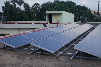 installation of solar panels for rooftops
