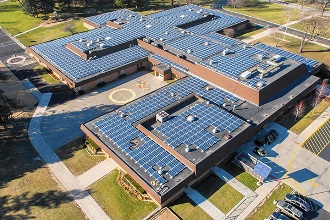 solar panels for school building